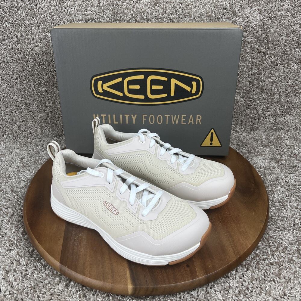 KEEN Utility Sparta II Women's Size 9 Industrial Work Shoes Birch/Brown Sugar